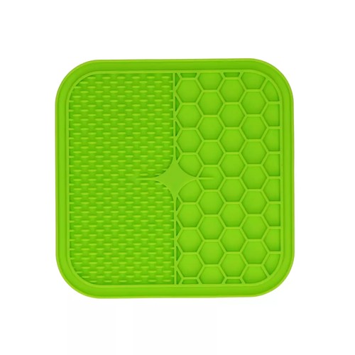 Likmat Duo Eat Slow Live Longer met zuignappen 7 Groene likmat Duo van Eat Slow Live Longer