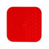 Eat Slow Live Longer likmat Duo in rood met nopjes en honingraat