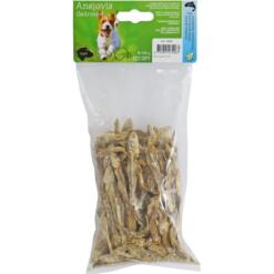 Zak Boon gedroogde ansjovis van 100 gram, vissnack voor honden