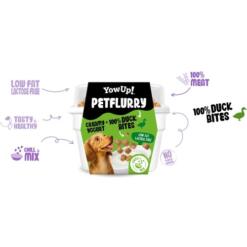 YowUp! Petflurry hondenyoghurt met 100% eend 6 YowUp! Petflurry hondenyoghurt: vetarme, lactosevrije yoghurt met stukjes 100% eend