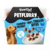 YowUp! Petflurry hondenyoghurt met 100% kalkoen 1 YowUp! Petflurry hondenyoghurt met stukjes 100% kalkoen, voorkant van de beker